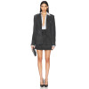 2025 Fashionable Stylish Exquisite High quality Luxury Deep V neck  Woman's Formal Blazer