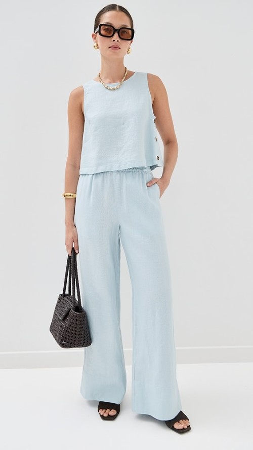 Sample Sport Slant Hip Pockets Covered Elastic Waist With Drawstring Casual Pants