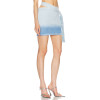 High quality Hot Sale High waist Gradient colored Frayed hem Lightweight Woman's Mini Skirt