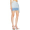 High quality Hot Sale High waist Gradient colored Frayed hem Lightweight Woman's Mini Skirt