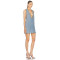 Chic Camisole Deep V neckline Glamorous Elegant Sexy Crystal embellished Woman's Mini Dress
