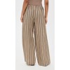 Sport Daily Stripe Print Covered Elastic Waist With Drawstring Lightweight Casual Pants