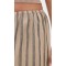 Sport Daily Stripe Print Covered Elastic Waist With Drawstring Lightweight Casual Pants