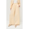 Sample Daily Pleated Front Solid Color Hook-And-Eye Closures At Waist Casual Pants