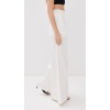 Sample Casual Pleated Paper Bag Waist Slant Hip Pockets Solid Color Rest Pants