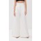 Sample Casual Pleated Paper Bag Waist Slant Hip Pockets Solid Color Rest Pants