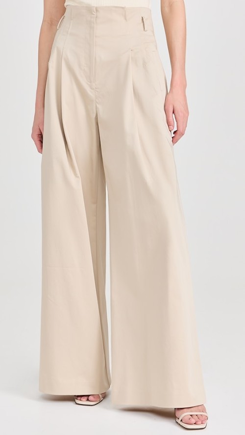 Daily Sample Faux Welt Front Pockets Hook-And-Eye Closures At Waist Solid Color Pants