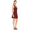 Stylish Backelss High quality Embroidery Halter V neckline Sexy Woman's Mini Dress