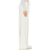 Fashionable Elegant High quality Wide Straight Leg New Fashion Belt Trim Woman's Pants