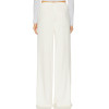 Fashionable Elegant High quality Wide Straight Leg New Fashion Belt Trim Woman's Pants