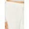 Fashionable Elegant High quality Wide Straight Leg New Fashion Belt Trim Woman's Pants