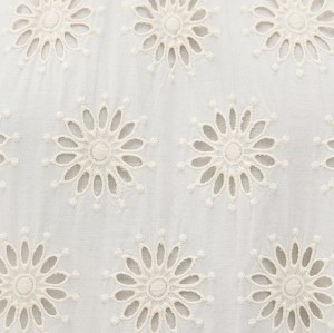 Elegant Halter Neckline Sleeveless Mid Waist Embroidered Floral Eyelets Casual Dress