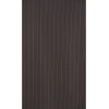 Dark Brown Vertical Striped Wide Leg Pants with Drawstring Waist Back Pocket Design