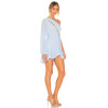 Hot Sale High quality Sexy One shoulder Cut out Asymmetric Hem Woman's Mini Dress