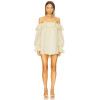 New Style High quality Off shoulder Mini length Long sleeve Hot sale Woman's Dress