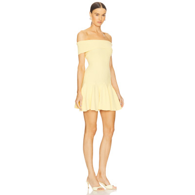 2025 New design High quality Off shoulder Sexy Elegant Fashionable Woman's Mini Dress