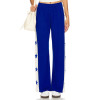 Casual Elastic waist Loose fitting Comfortable Wide leg Star pattern Color blocking Woman's Pants