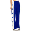 Casual Elastic waist Loose fitting Comfortable Wide leg Star pattern Color blocking Woman's Pants