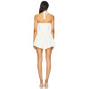Hot Sale Fashionable Elegant Halter Neck Ruffled Asymmetric Hem Mini Dress