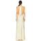 2025 New Design High quality Halter V neckline Sleeveless Backless Slim Woman's Maxi Dress