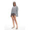 2025 Hot sale High quality Daily Sample Round Neckline Streaks  Print  Long Sleeve Casual Shorts