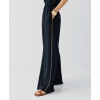 Sample Straight-Leg High-Waist Side Pockets Piping Details On The Sides Casual Pants