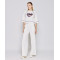 Sport Sample High-Waist Wide-Leg Side Pockets Elastic Waistband Casual Pants