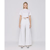 Sample Sport High-Waist Wide-Leg Side Pockets Detachable Belt With Buckle Casual Pants