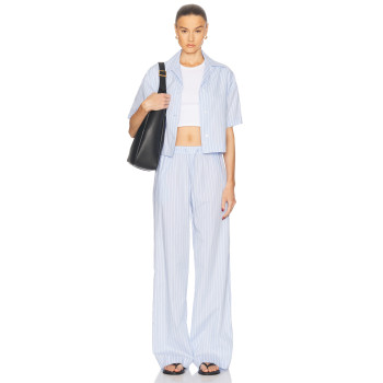 Hot sale Elegant High quality Wide leg Trousers Casual Simple Comfortable Woman's Pants