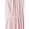 Elegant Fashion Halter Neckline Sleeveless Ruffle High Waist Solid Color  Vacation Dress