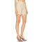 Hot Sale Fashionable Stylish Beige High waisted Pleated Shorts