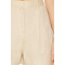 Hot Sale Fashionable Stylish Beige High waisted Pleated Shorts
