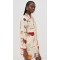 Sample Collar Neckline Long Sleeve Button Placket Irregular Print Daily Tops