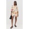 Sample Collar Neckline Long Sleeve Button Placket Irregular Print Daily Tops