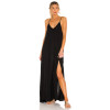 2025 New style High quality Camisole Sleeveless Backless Side split Woman's Long Dress