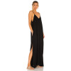 2025 New style High quality Camisole Sleeveless Backless Side split Woman's Long Dress
