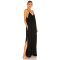 2025 New style High quality Camisole Sleeveless Backless Side split Woman's Long Dress