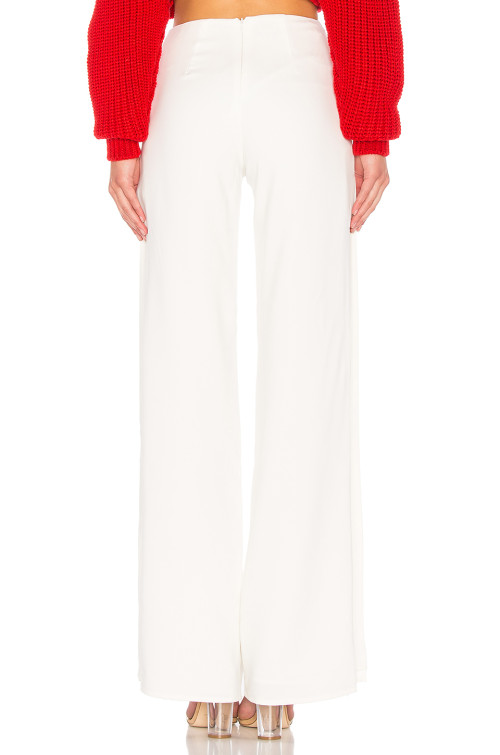 New fashion High quality Side split Wide leg Elegant Casual Hot sale Woman's Pants