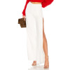 New fashion High quality Side split Wide leg Elegant Casual Hot sale Woman's Pants