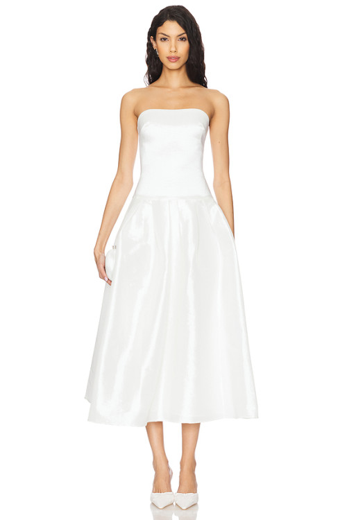 Customized High quality 2025 New Fashion Stylish Off shoulder Backless Woman's Midi Dress