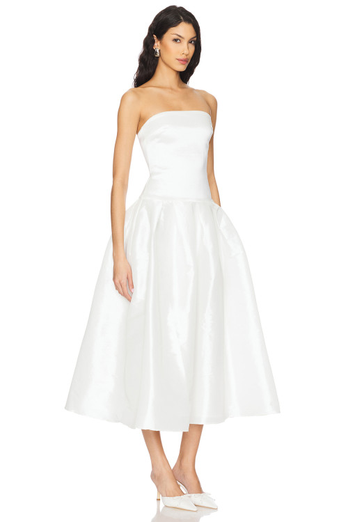 Customized High quality 2025 New Fashion Stylish Off shoulder Backless Woman's Midi Dress