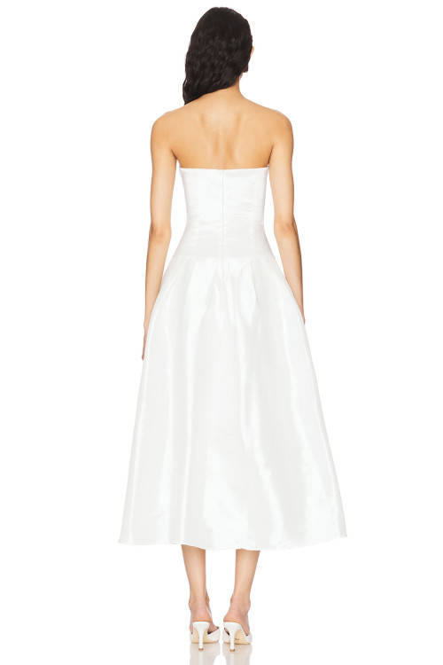 Customized High quality 2025 New Fashion Stylish Off shoulder Backless Woman's Midi Dress