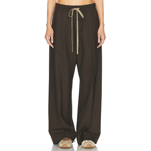 New Fashion High quality Waist belt Casual Classical Wide leg Lightweight Woman's Pants