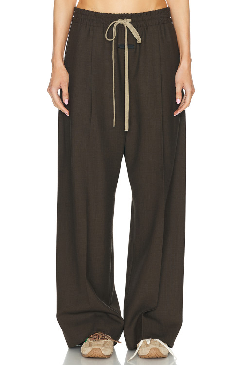 New Fashion High quality Waist belt Casual Classical Wide leg Lightweight Woman's Pants