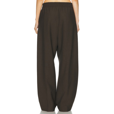 New Fashion High quality Waist belt Casual Classical Wide leg Lightweight Woman's Pants