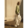 Hot sale 2025 New Design High quality Casual Elegant Front Belt Trims Woman's Pants