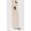 Sample Sport Snap Placket At Sides On-Seam Side Pockets Solid Color Casual Pants