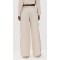 Sample Sport Snap Placket At Sides On-Seam Side Pockets Solid Color Casual Pants