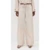 Sample Sport Snap Placket At Sides On-Seam Side Pockets Solid Color Casual Pants