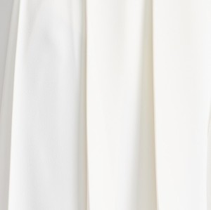 Elegant Sample Pleated Design Hidden Zip At Side Solid Color Casual Pants